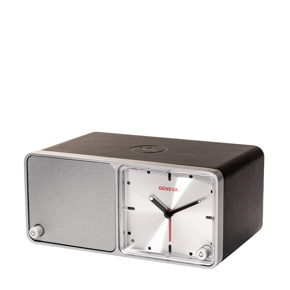 Geneva Sound "Time" Analog Bluetooth Speaker Alarm Clock