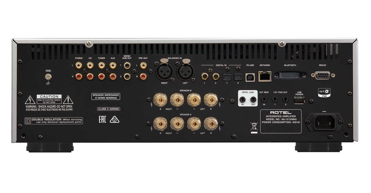 Rotel RA-1572 MK II Integrated Amplifier (Ex-Demo)