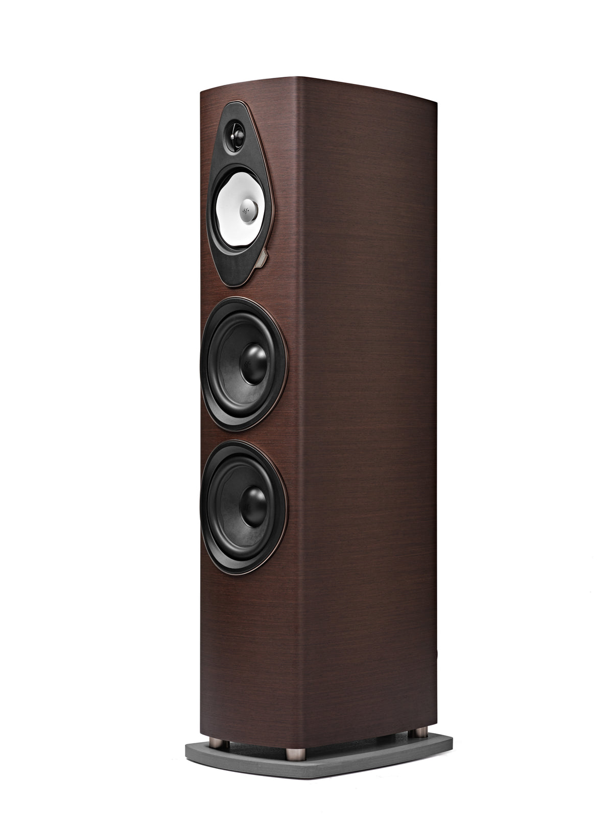 Sonus faber Sonetto VIII G2 in Wenge three-quarter view