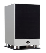 Fyne Audio F500SP in Piano Gloss White with grille on