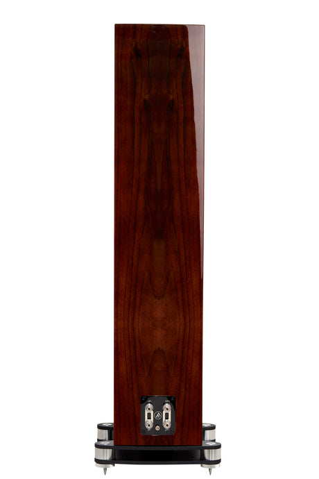 Rear view of Fyne Audio F501SP in Piano Gloss Walnut