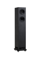 FYNE Audio F55E Floorstanding Speaker - Black Ash (pair)