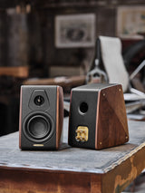 Sonus faber Concertino G4 bookshelf speakers in Solid Walnut