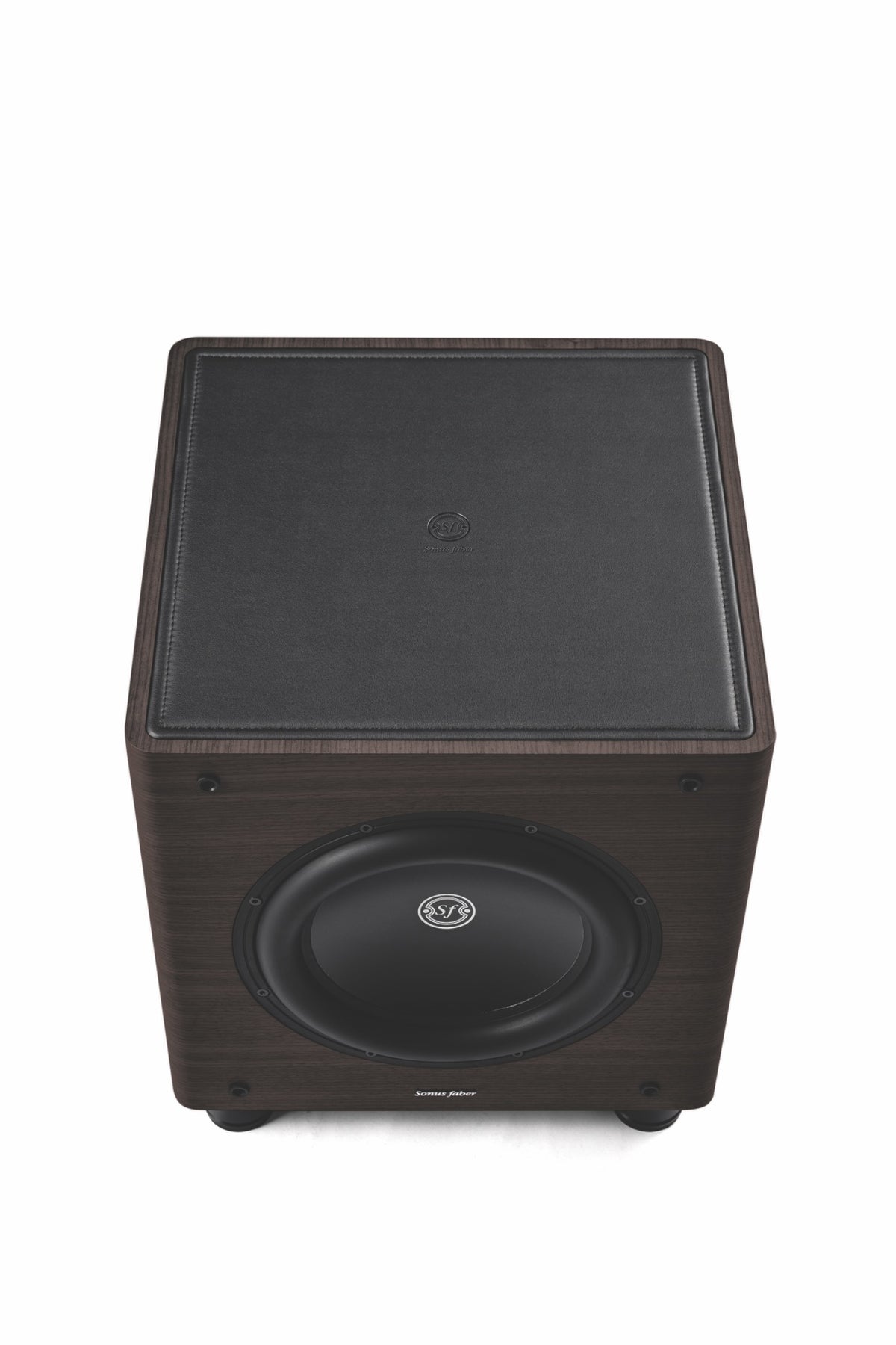 Sonus faber Gravis II top leather and driver detail