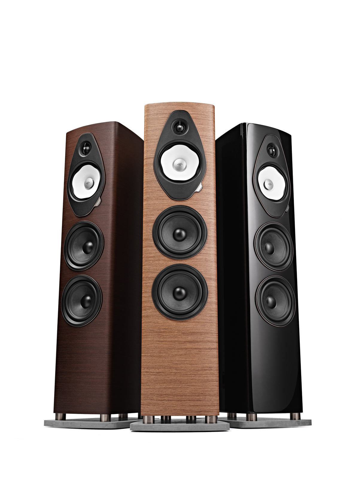 Sonus faber Sonetto V G2 in Wenge, Walnut and Black finishes