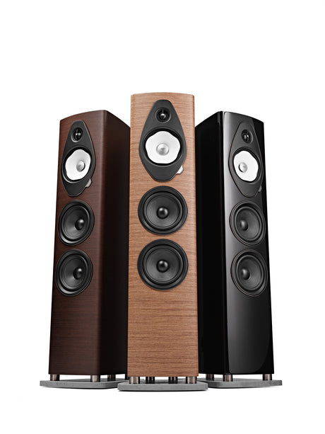 Sonus faber Sonetto V G2 in Wenge, Walnut and Black finishes