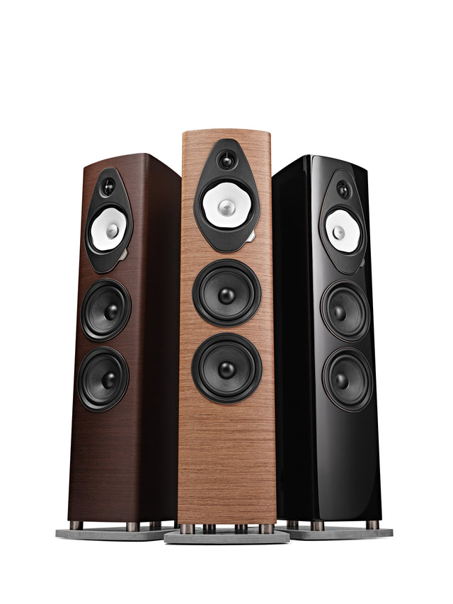 Sonus faber Sonetto V G2 in Wenge, Walnut and Black finishes