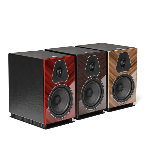 Sonus faber Lumina II Amator bookshelf speakers in Red, Wenge and Walnut